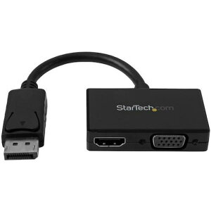 ��StarTech �f�B�X�v���C�A�_�v�^�[/DP - HDMI 1.4 & VGA/1080p/�u���b�N/�r�f�I �ϊ� �R���o�[�^�[�k�i��:DP2HDVGA�l�y5391247:0�z[�@�l�E���Ə�����][������][�X�����s��]