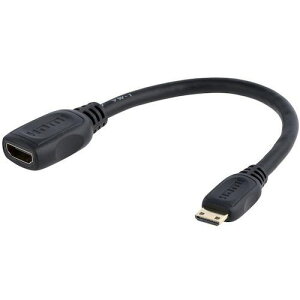 ��StarTech �f�B�X�v���C�A�_�v�^�[/Mini HDMI - HDMI 1.4/4K30Hz/�u���b�N/�r�f�I �ϊ� �R���o�[�^�[�k�i��:HDACFM5IN�l�y5391289:0�z[�X�����s��]