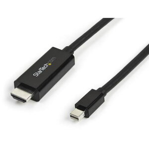 StarTech fBXvCϊP[u/mDP 1.2 - HDMI 1.4/3m/4K30Hz/ubN/rfIRo[^[ki:MDP2HDMM3MBly5391290:0z[@lEƏ][O][Xs]