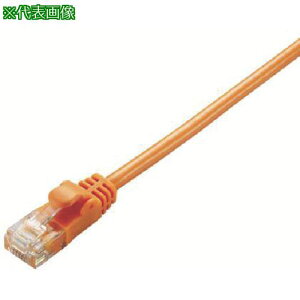 ��ELECOM CAT6����Gigabit���炩LAN�P�[�u��2m(�I�����W)�k�i��:LDGPYDR2�l�y5399521:0�z[�X�����s��]