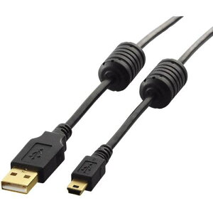 ��ELECOM EURoHS�w�ߏ���USB2.0�P�[�u��5.0m�u���b�N�k�i��:U2CMF50BK�l�y5411343:0�z[�X�����s��]