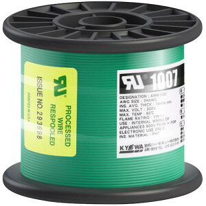 KYOWA ULϔMrj≏d UL1007 AWG24 100M ΁ki:UL1007AWG24100MGRly5630136:0z[Xs]