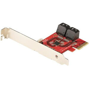 StarTech SATA 4|[g PCI ExpressC^[tF[XJ[h/6Gbps/SATA PCIe g{[hki:4P6GPCIESATACARDly5723235:0z[@lEƏ][O][Xs]