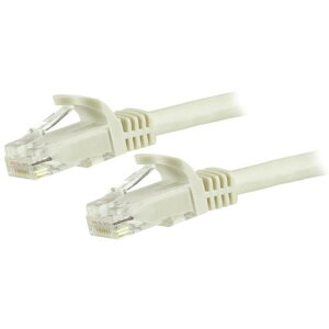 ��StarTech �J�e�S��6 LAN�P�[�u��/1.5m/�z���C�g/�M�K�r�b�g�C�[�T�l�b�g�P�[�u��/�c���܂�h�~�@�\�t/CAT6�k�i��:N6PATC150CMWH�l�y5724958:0�z[�@�l�E���Ə�����][�O������][�X�����s��]