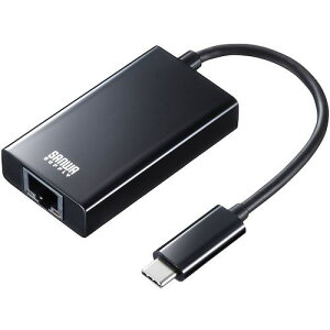 SANWA USB3.2 TypeC-LANϊA_v^(USBnu|[gtEubN)ki:USBCVLAN4BKNly5725875:0z[ʓrς][fO][Xs]