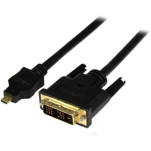 StarTech fBXvCϊP[u/Micro HDMI - DVI-D/1m/IX-IX/rfIRo[^[ki:HDDDVIMM1Mly5726527:0z[@lEƏ][][Xs]