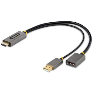 StarTech fBXvCϊP[u/HDMI 2.0 - DisplayPort 1.2/30cm/4K60Hz/USBoXp[ki:128HDMIDISPLAYPORTly5726561:0z[@lEƏ][][Xs]