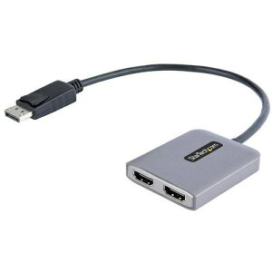 StarTech fBXvCA_v^[/DP 1.4 - 2x HDMI 2.0/4K60Hz/Windowŝ/}`j^[ki:MST14DP122HDly5745266:0z[@lEƏ][O][Xs]