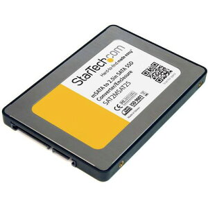 StarTech Mini SATA - 2.5C`SATAϊA_v^[/mSATA SSD - SATAϊP[Xki:SAT2MSAT25ly5745341:0z[@lEƏ][O][Xs]