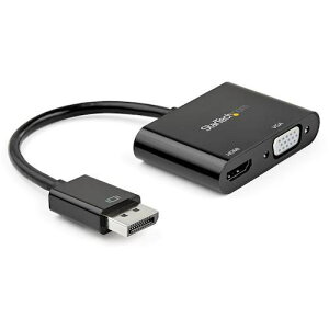 StarTech fBXvCA_v^[/DP - HDMI 2.0 & VGA/4K60Hz/ubN/rfI ϊ Ro[^[ki:DP2VGAHD20ly5746861:0z[@lEƏ][O][Xs]