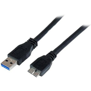 ��StarTech USB 3.0�P�[�u��/1m/Type�]A - Micro-B/5Gbps/IF�F��/�I�X-�I�X/�u���b�N/�}�C�N��B�k�i��:USB3CAUB1M�l�y5746862:0�z[�@�l�E���Ə�����][������][�X�����s��]