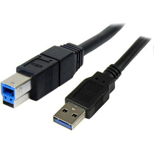 ��StarTech USB 3.0�P�[�u��/3m/Type�]A - Type�]B/5Gbps/�I�X-�I�X/�u���b�N�k�i��:USB3SAB3MBK�l�y5947710:0�z[�@�l�E���Ə�����][�O������][�X�����s��]