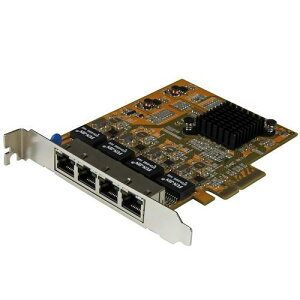 ��StarTech �l�b�g���[�N�A�_�v�^�[�J�[�h/PCI Express x4/4�|�[�g/�M�K�r�b�g RJ45 LAN �J�[�h�k�i��:ST1000SPEX43�l�y5977987:0�z[�@�l�E���Ə�����][�O������][�X�����s��]