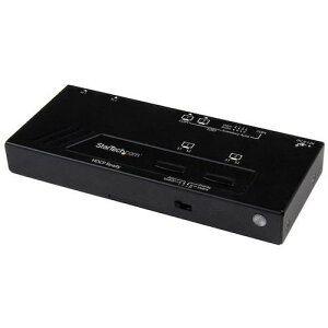 ��StarTech HDMI�f�B�X�v���C�ؑ֋@/2����2�o��/1080p/2x 2 �}�g���b�N�X�X�C�b�`/����/�D��ؑ֋@�\�k�i��:VS222HDQ�l�y5977994:0�z[�@�l�E���Ə�����][������][�X�����s��]