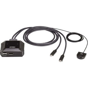 ��ATEN 2�|�[�gUSB-C DisplayPort KVM�X�C�b�`(4K60p�Ή��A���C���[�h�����R���t��)�k�i��:US3312�l�y6035166:0�z[�����ʓr���ς�][�f�O���][�X�����s��]