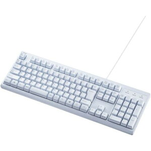 ��SANWA ���{��109�L�[�{�[�h �z���C�g USB�ڑ��k�i��:SKB109UW�l�y6163389:0�z[�@�l�E���Ə�����][������][�X�����s��]