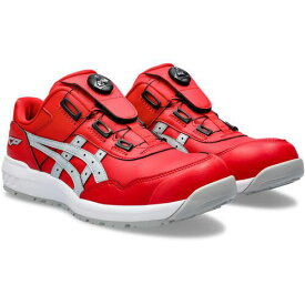 ■ASICS ウィンジョブ CP306 BOA クラシックレッド/ピエドモントグレー 25.0cm〔品番:1273A029.60025.0〕【6221223:0】[店頭受取不可]