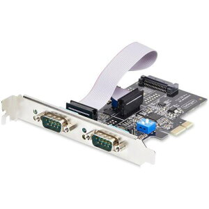 StarTech RS232C RS422 RS485C^[tF[XJ[h/PCIe x1/2|[g/Win&Linux/DB9 gki:2S232422485PCCARDly6527443:0z[@lEƏ][O][Xs]