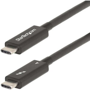 StarTech Thunderbolt 4P[u/2m/8K60Hz/40Gbps/100W PD/USB4 USB-C݊/fóki:A40G2MBTB4CABLEly6527562:0z[@lEƏ][O][Xs]