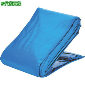 ■TRUSCO ブルーシートエコノミー #3000 7.2MX7.2M〔品番:BSE7272〕【6642845:0】[店頭受取不可]