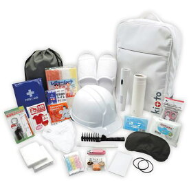 ■グリーンクロス 防災レディースセット30点セット〔品番:6300054845〕【6781554:0】[送料別途見積り][法人・事業所限定][外直送][店頭受取不可]