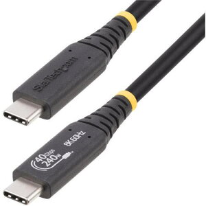 ��StarTech USB4�P�[�u��/1m/Type-C/40Gbps/240W/8K60Hz/DP Alt/USB-IF�F��/�����[�d�k�i��:1M40GUSB4CABLE�l�y6816379:0�z[�@�l�E���Ə�����][�O������][�X�����s��]