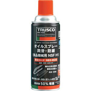 ��TRUSCO �I�C���X�v���[ �����E�h�K �H�i�@�B�p NSF H1 420ml�k�i��:OSF420H1�l�y6839530:0�z[�X�����s��]