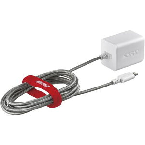 ��BUFFALO 2.4A-AC Lightning���t�� 1.5m �z���C�g�k�i��:BSMPA2403LC1WH�l�y6840415:0�z[�����ʓr���ς�][�f�O���][�X�����s��]