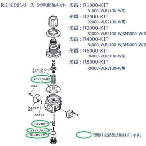 ��CKD R4000�ARM4000�V���[�Y�p ���Օ��i�L�b�g�k�i��:R4000KIT�l�y6885015:0�z[�����ʓr���ς�][�f�O���][�X�����s��]