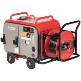 ■スーパー工業 ◆エンジン式高圧洗浄機 SEV-3007SSPH 防音タイプ (ホースリール付)〔品番:SEV3007SSPH〕【6902010:0】[法人・事業所限定][外直送元][店頭受取不可]