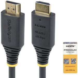 StarTech HDMI 2.0P[u/4m/4K60Hz/Premium HDMI/HDR10 ARC UHD er TVpki:HDMI2CABLE4K604Mly6907899:0z[@lEƏ][O][Xs]