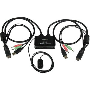 StarTech KVMXCb`/2|[g//HDMI 1080p/P[ǔ^/[gXCb`t/PC p\Rؑ֊ki:SV211HDUAly6915725:0z[@lEƏ][O][Xs]