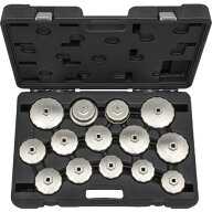 ■KTC カップ型オイルフィルタレンチセット[14コ組]〔品番:AVSA14A〕【6963146:0】[店頭受取不可]