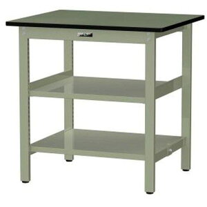 �����}�e�b�N ���ʍ�Ƒ� ���[�N�e�[�u��500�V���[�Y �Œ莮 ���ԒI�E�S�ʒI�t ���r�V�[�g�V�� W900×D750×H900mm �O���[��/���}�e�b�N�O���[���k�i��:SJRH975TTS2GG�l�y6969703:0�z[�@�l�E���Ə���