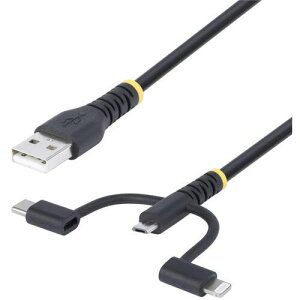 StarTech USB 2.0P[u/1m/3-in-1 USB - }CNUSB TypeC CgjO/15W/[dR[hki:RLTCUB1MBKly6971374:0z[@lEƏ][O][Xs]
