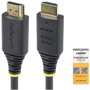 ��StarTech HDMI 2.0�P�[�u��/50cm/4K60Hz 1440p 144Hz/Premium HDMI/TV �p�\�R���ڑ��k�i��:HDMI2CABLE4K6050C�l�y6971383:0�z[�@�l�E���Ə�����][������][�X�����s��]