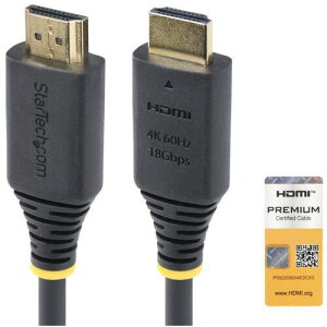 ��StarTech HDMI 2.0�P�[�u��/1m/4K60Hz 1440p 144Hz/Premium HDMI/TV �p�\�R���ڑ��k�i��:HDMI2CABLE4K601M�l�y6971396:0�z[�@�l�E���Ə�����][������][�X�����s��]