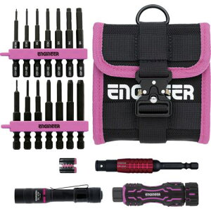 ��ENGINEER �l�W���XQ�Z�b�g PINK&BLACK �Z�b�g�_��:6 �Z�p�Ε�0.89�A1.5�A2�A2.5�A3�A4�A5mm�k�i��:DXZ45P�l�y7045007:0�z[�X�����s��]