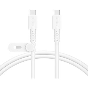 ��MOTTERU ���Ȃ₩�ŗ��܂Ȃ� �V���R���P�[�u�� 40Gbps�Ή� PD240W USB-CtoUSB-C 1m �G�A���[�z���C�g�k�i��:MOTSCBU4CCG100WH�l�y7045837:0�z[�����ʓr���ς�][�f�O���][�X�����s��]