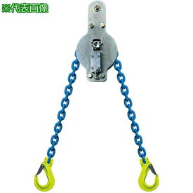 ■MARTEC チェーンスリングセット バランスマスター チェーン長4m 基本使用荷重(t):3.0 チェーン線径(mm):10 スリングフック〔品番:CBMEGKNA10〕【7081279:0】[送料別途見積り][法人・事業所限定][外直送][店頭受取不可]