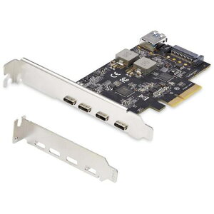 StarTech USB-CgJ[h/PCIe 3.0 x4/4x USB-C + 1x USB-A 3.2 Gen 2/WinLinxki:PS4C3IA3USBCCARDly7085051:0z[@lEƏ][O][Xs]