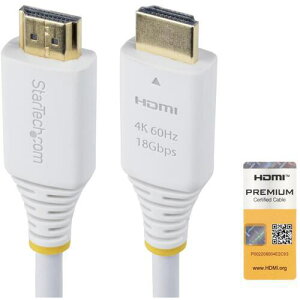 StarTech HDMI 2.0P[u/1.8m/4K60Hz/Premium HDMI/HDR10 HDCP/zCg/TV ڑpki:HDMI2CABLE4K606FWly7085054:0z[@lEƏ][O][Xs]