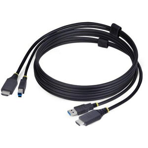StarTech KVMP[u/1.8m/HDMI&USB 3.0 Type-A - B/4K60Hz/PC p\Rؑ֊pP[uki:HU1226KVMCABLEly7085062:0z[@lEƏ][O][Xs]