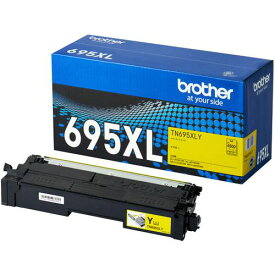 ■brother トナーカートリッジ 大容量 TN695XLY イエロー〔品番:TN695XLY〕【7140705:0】[送料別途見積り][掲外取寄][店頭受取不可]