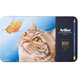 ■シヤチハタ アートライン 色鉛筆 LIBERIO 100色セット〔品番:KCPL100CH〕【7166268:0】[送料別途見積り][掲外取寄][店頭受取不可]