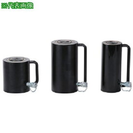 ■DAIKI アルミ単動シリンダー30tストローク150〔品番:DZR306〕【7216734:0】[法人・事業所限定][外直送元][店頭受取不可]