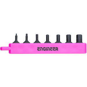 ��ENGINEER �h���C�o�[�r�b�g �w�b�N�X�ɒZ�Z�b�g PINK&BLACK 7�{�g �Z�p���Ε�0.89-5mm�k�i��:DH301P�l�y7238309:0�z[�����ʓr���ς�][�f�O���][�X�����s��]