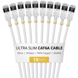 ��StarTech CAT6A LAN�P�[�u��/���X����/30cm/10�{��/�z���C�g/�c���܂�h�~/FTP/���ɍ� �C�[�T�l�b�g�P�[�u���k�i��:6ASTP34WHS30CM10PK�l�y7462738:0�z[�����ʓr���ς�][�f�O���][�X�����s��]
