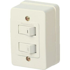 ��Panasonic 2�A�^���u���X�C�b�`�k�i��:WS3900WP�l�y7632410:0�z[�X�����s��]