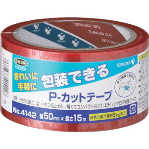 ��TERAOKA P-�J�b�g�e�[�v NO.4142 50mm×15M �ԁk�i��:4142R50X15�l�y7939779:0�z[�X�����s��]
